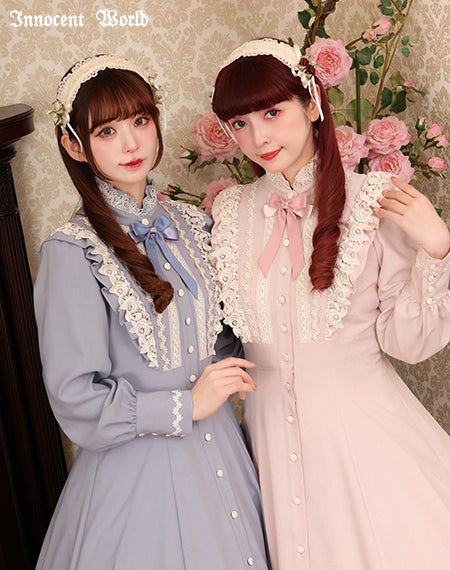 バラレースフリルワンピース
