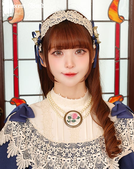 ロゼットヘッドドレス