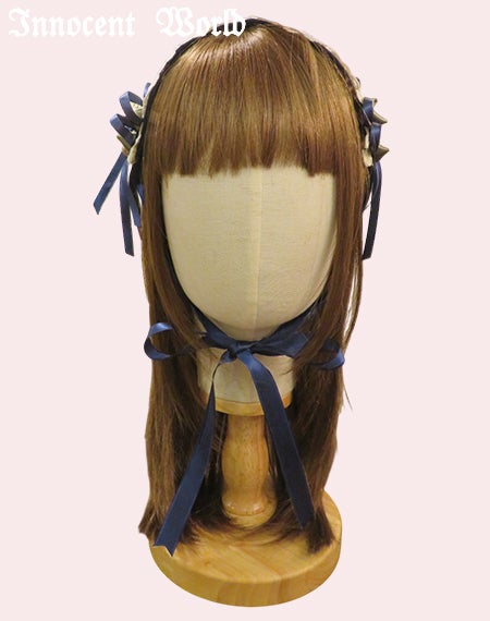 ロゼットヘッドドレス