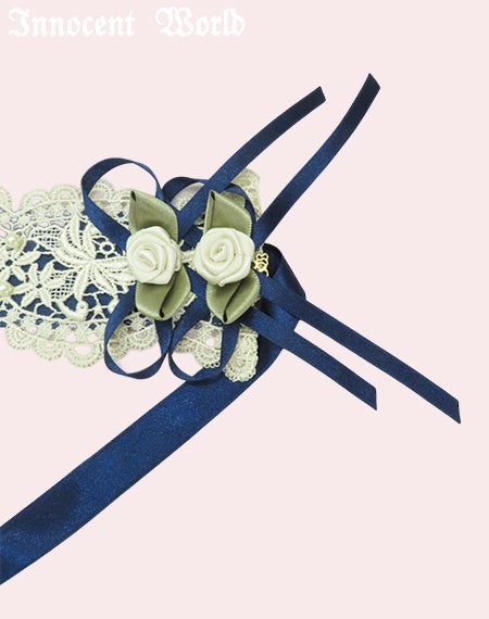 ロゼットヘッドドレス