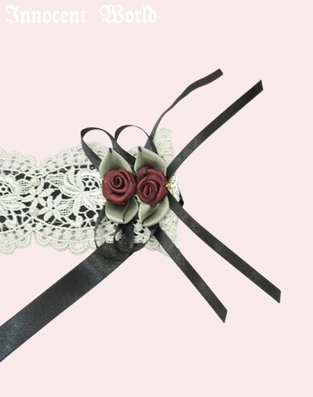 ロゼットヘッドドレス