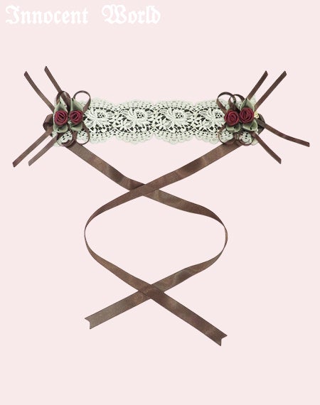 ロゼットヘッドドレス