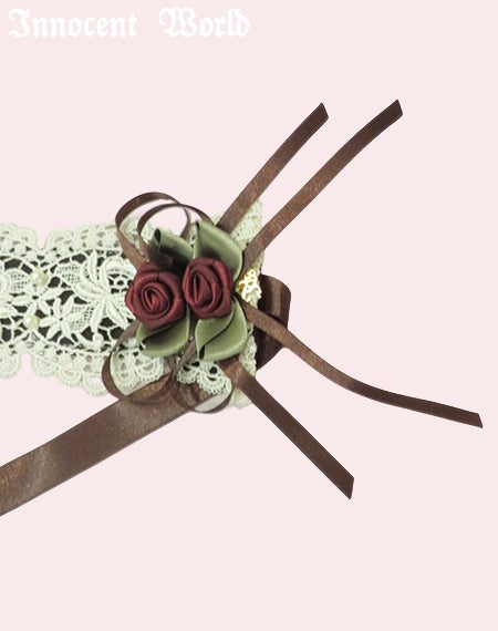 ロゼットヘッドドレス