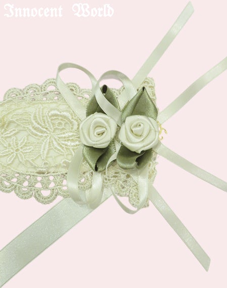 ロゼットヘッドドレス