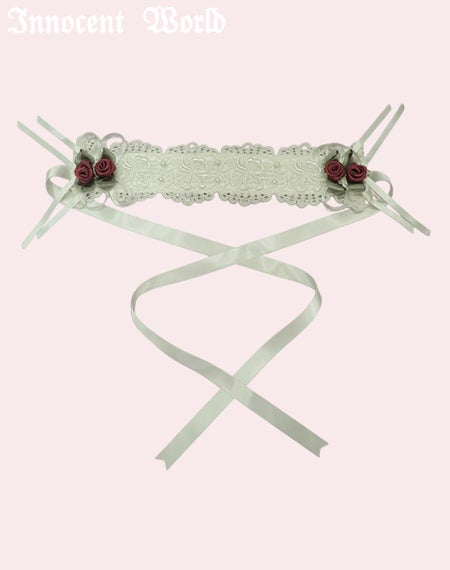 ロゼットヘッドドレス