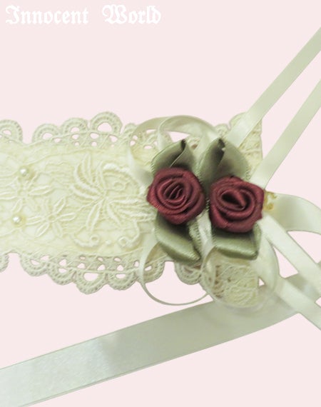 ロゼットヘッドドレス