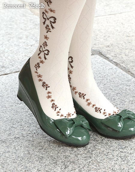 Classy Ribbon オーバーニー