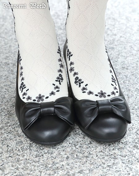 InnocentWorld　Classy Ribbon オーバーニー　3点　新品 Classy Ribbon オーバーニー（再販・新色）(受注生産)(ご予約