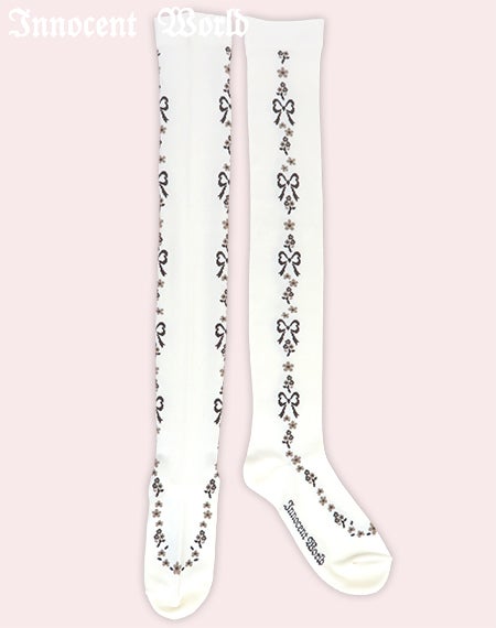 Classy Ribbon オーバーニー