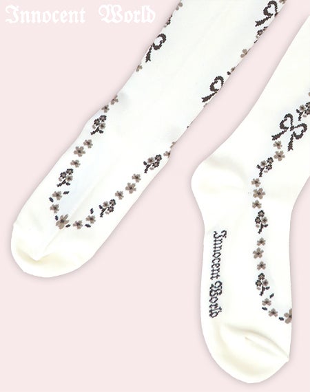 Classy Ribbon オーバーニー