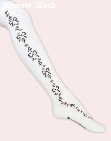 Classy Ribbon オーバーニー