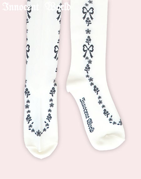 Classy Ribbon オーバーニー