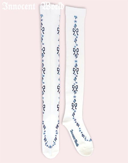 Classy Ribbon オーバーニー