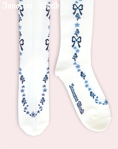 Classy Ribbon オーバーニー