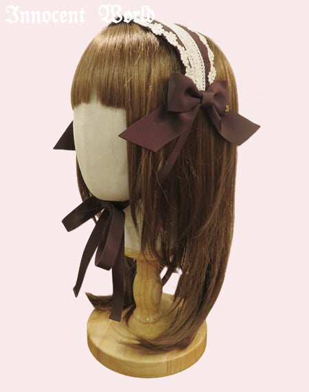 イノセントワールド ヘッドドレス Classy Ribbonヘッドドレス(受注生産)(ご予約) | Innocent World