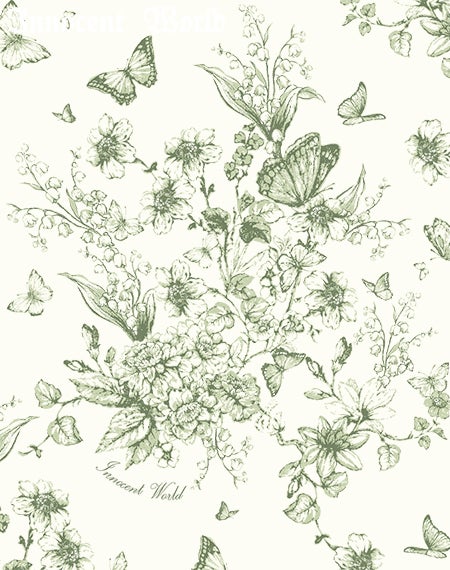 木漏れ日の中の鈴蘭ティアードワンピース