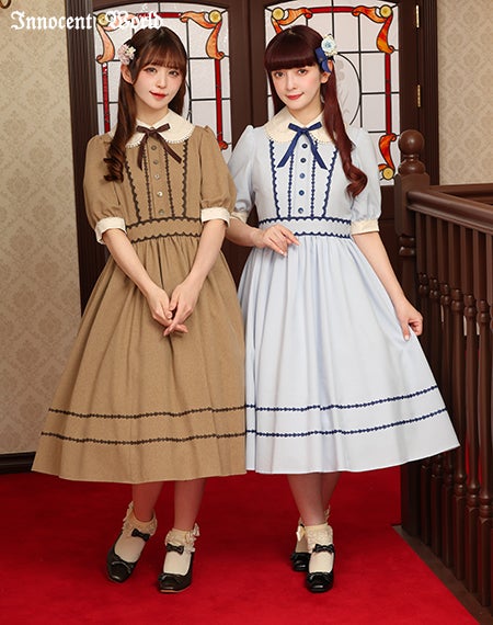 レナワンピース(半袖)