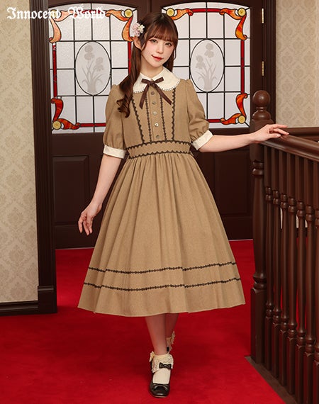 レナワンピース(半袖)