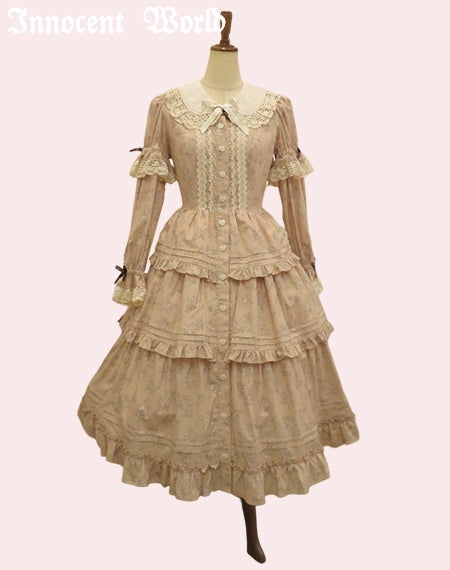 小さなお花のドールドレス