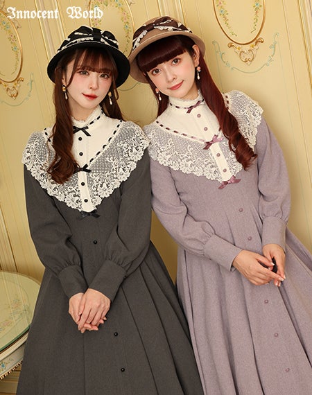 白百合ワンピース