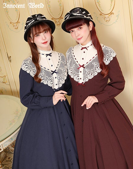 白百合ワンピース