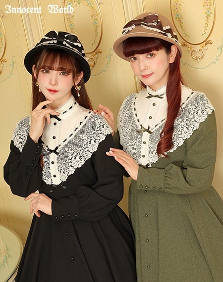白百合ワンピース