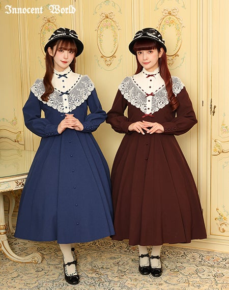 白百合ワンピース