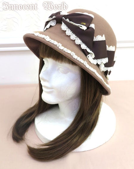 リボンクロッシェハット