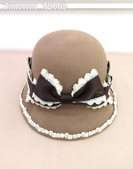 リボンクロッシェハット