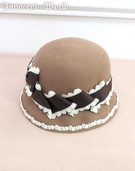 リボンクロッシェハット