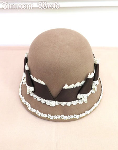 リボンクロッシェハット