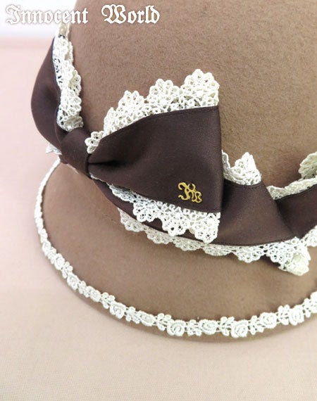 リボンクロッシェハット