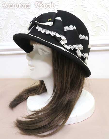 リボンクロッシェハット