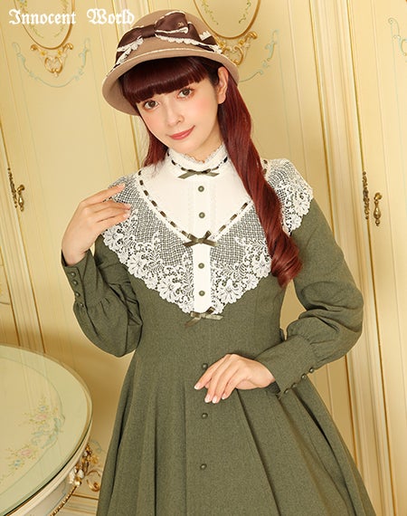 白百合ワンピース