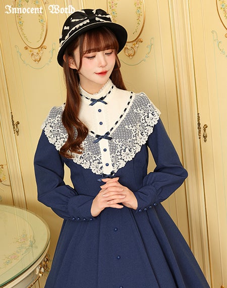 白百合ワンピース