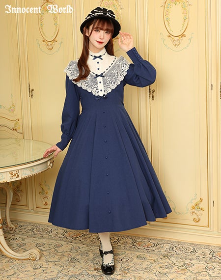 白百合ワンピース