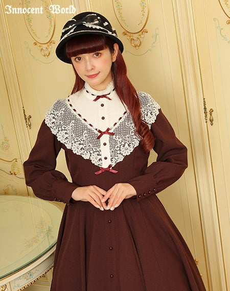 白百合ワンピース