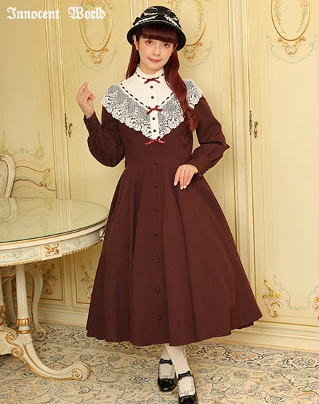 白百合ワンピース