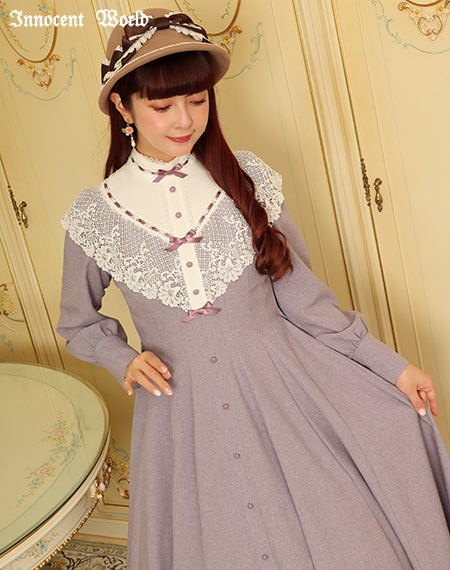 白百合ワンピース