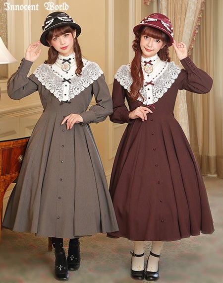 白百合ワンピース