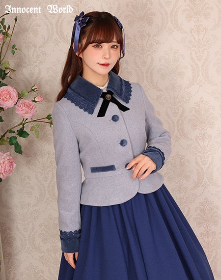 Classy ペプラムショートコート
