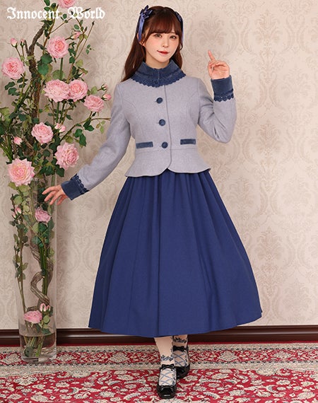 Classy ペプラムショートコート