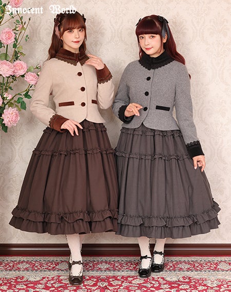 Classy ペプラムショートコート