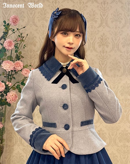 Classy ペプラムショートコート