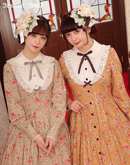 秋桜の乙女ワンピース