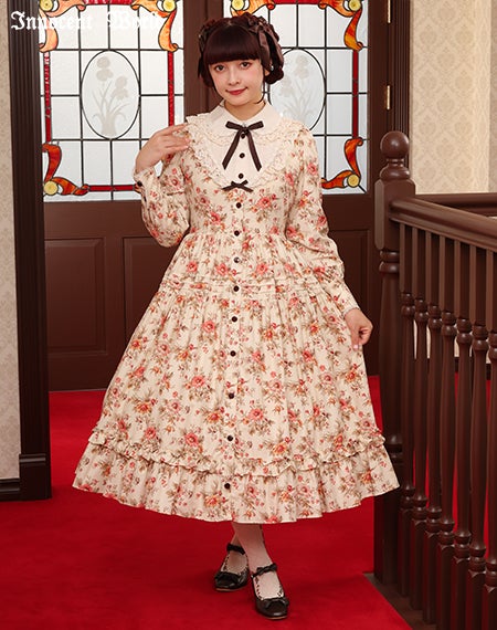 秋桜の乙女ワンピース