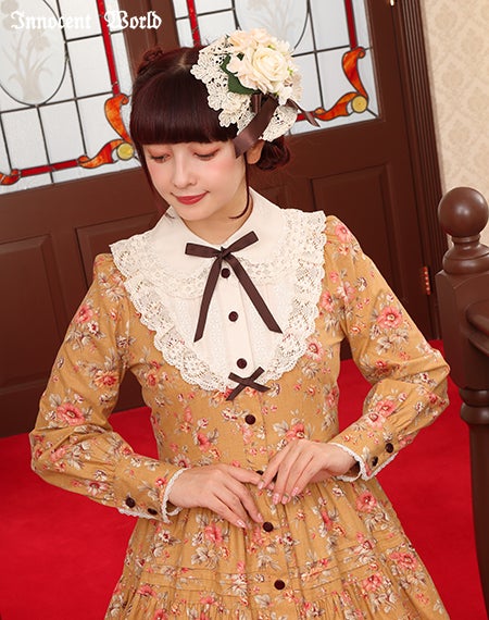 秋桜の乙女ワンピース