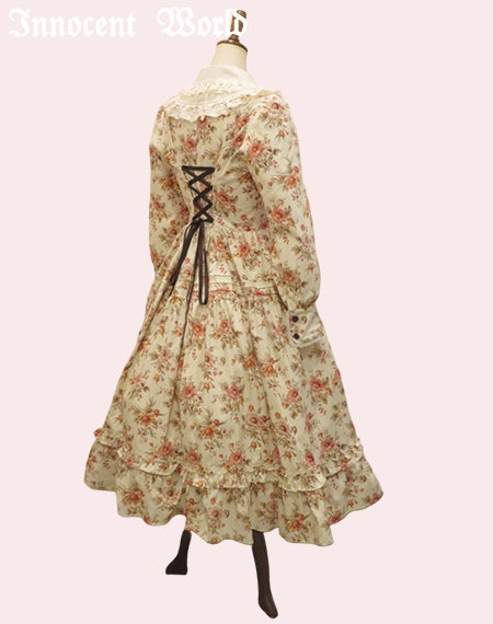 秋桜の乙女ワンピース