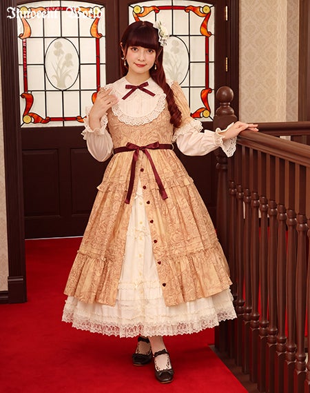 トワルドジュイ　ドールドレス/コーディネート例