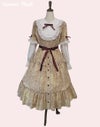 トワルドジュイ　ドールドレス